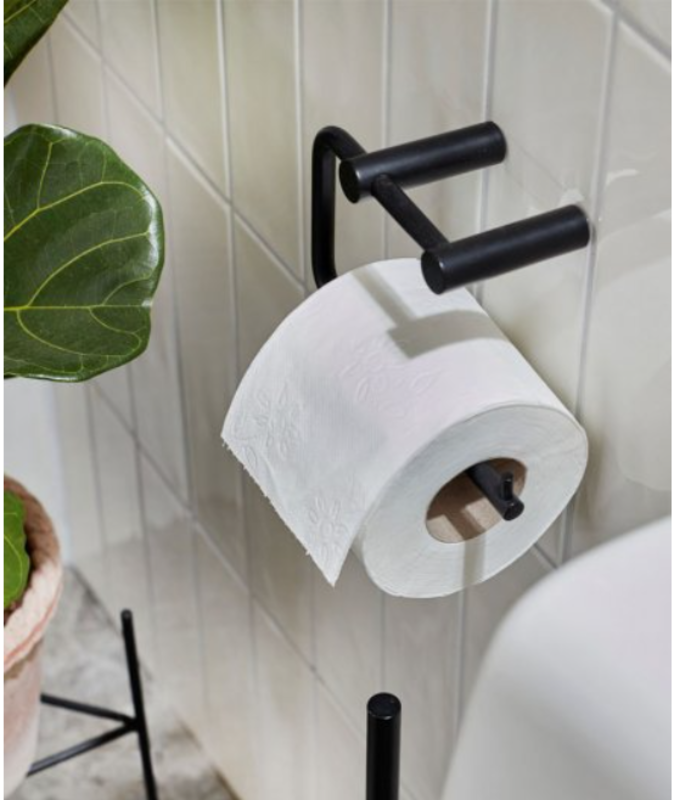 Toalettpappershållare Alterna Knox matt svart